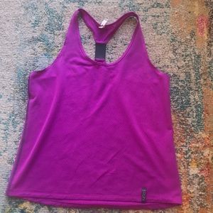 Under armor purple running tank